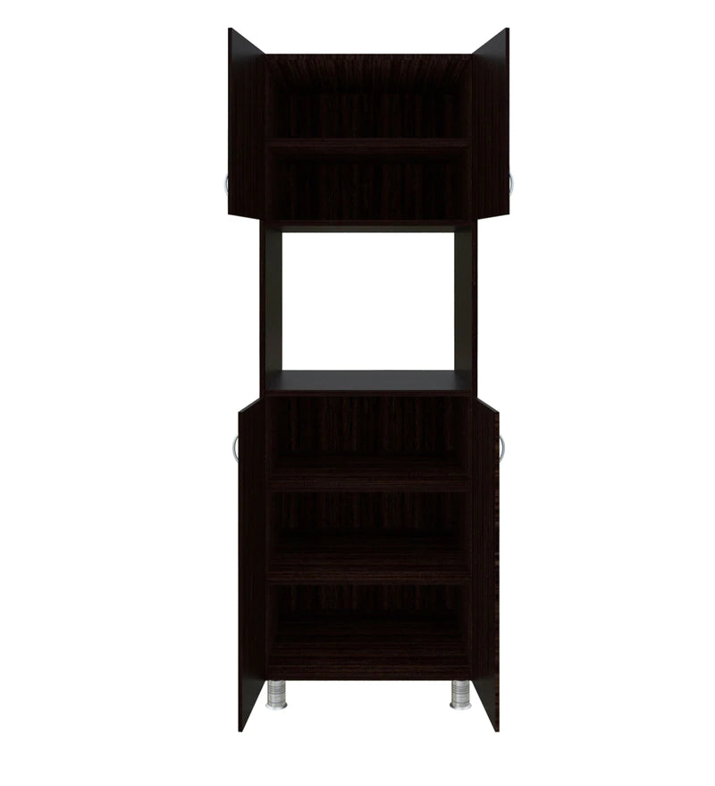 Piquant Microwave Tall Unit in Wenge Finish
