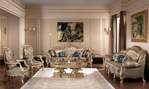 Luxury Sofa Set with center table